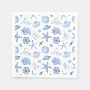 Servilleta De Papel Conchas marinas