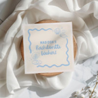 Conchas marinas y campanas de boda Azul suave dibu