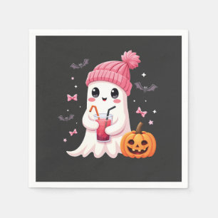 Servilleta De Papel Conciencia sobre el cáncer de mama Fantasma Hallow