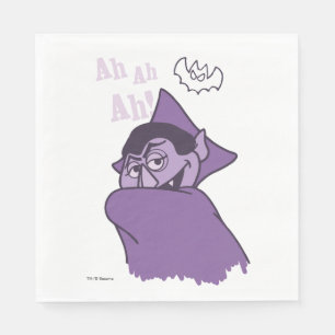 Servilleta De Papel Conde von Count - ¡Ah Ah Ah!