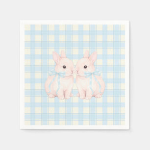 Servilleta De Papel Conejitos de Pascua de Malvavisco Rosa