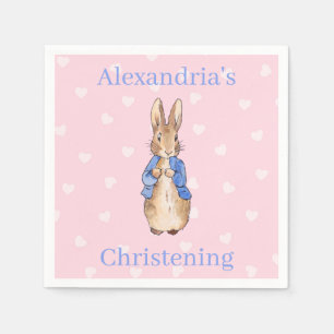 Servilleta De Papel Conejo clásico con nombre personalizado