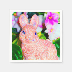 Servilleta De Papel Conejo de conejo de conejito kitschy