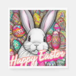 Servilleta De Papel Conejo de Pascua