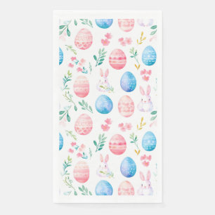 Servilleta De Papel Conejo de Pascua - Papel de Tejido con Patrones Si