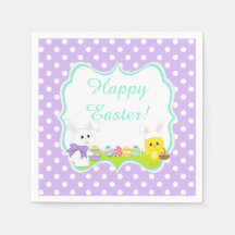 Conejo de Pascua y caza de huevos de pascua de pol