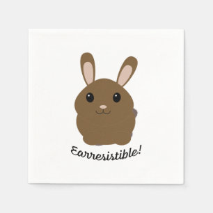 Servilleta De Papel Conejo Earresistible