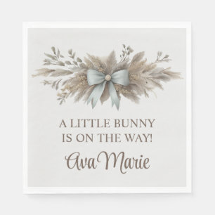 Servilleta De Papel Conejo Pastel Boho