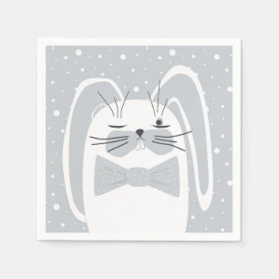 Servilleta De Papel Conejo personalizado, símbolo 2023.
