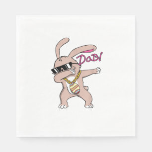 Servilleta De Papel Conejo Shirbit Dance Dabbing Easter Bunny