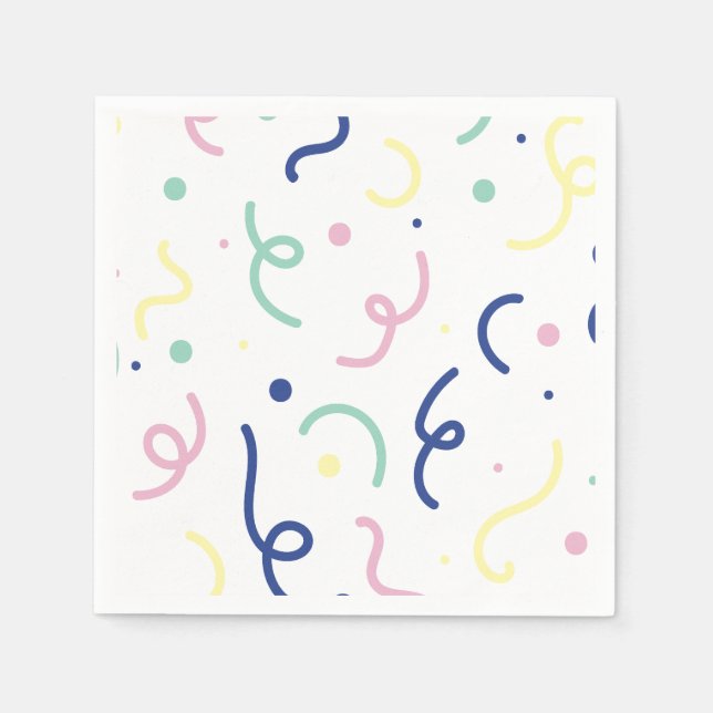 Servilleta De Papel Confetti Pop - Multi (Anverso)