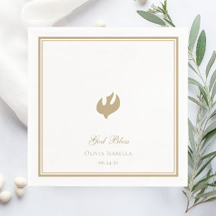 Servilleta De Papel Confirmación de Dios bendiga al Chica