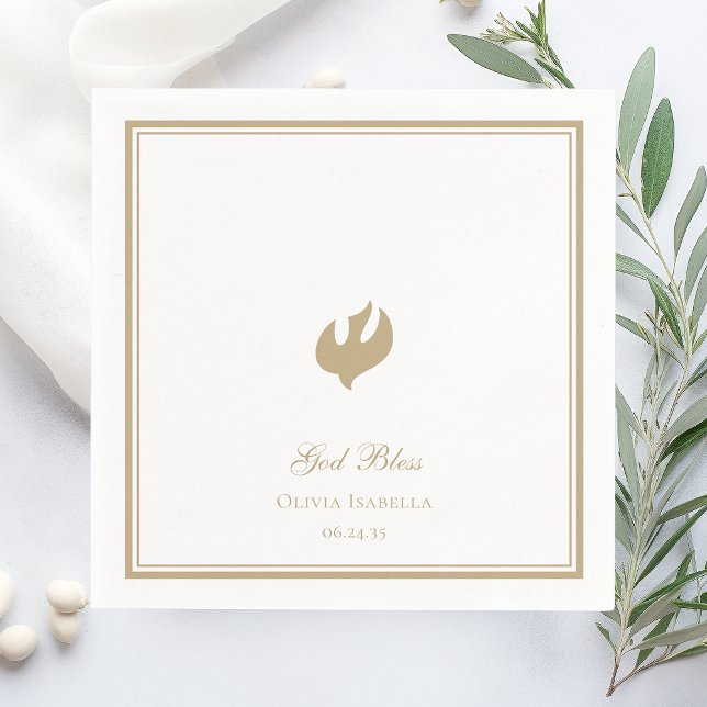 Servilleta De Papel Confirmación de Dios bendiga al Chica (Subido por el creador)