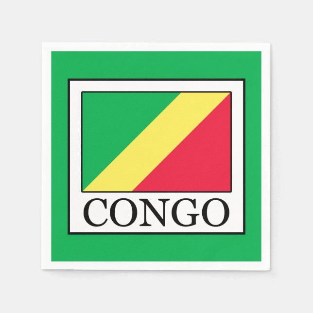 Servilleta De Papel Congo (Anverso)