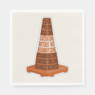 Servilleta De Papel Cono de carretera Naranja Taraffic