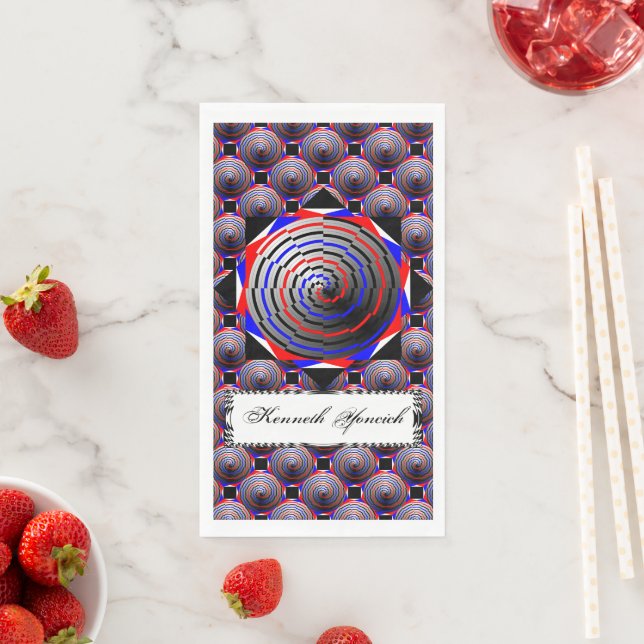 Servilleta De Papel Cono espiral por Kenneth Yoncich (In situ)