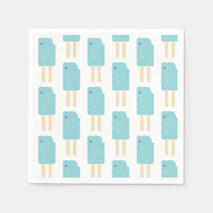 Servilleta De Papel Conos de Cumpleaños de Helado