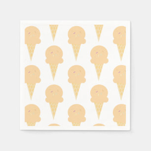Servilleta De Papel Conos para fiesta de cumpleaños de helado