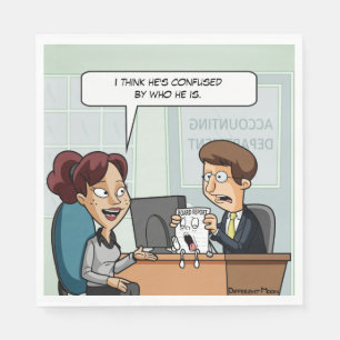 Servilleta De Papel Consejo de Administración Pun Fiesta Napkins