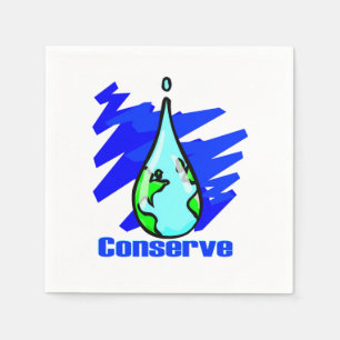 Servilleta De Papel Conservar el agua