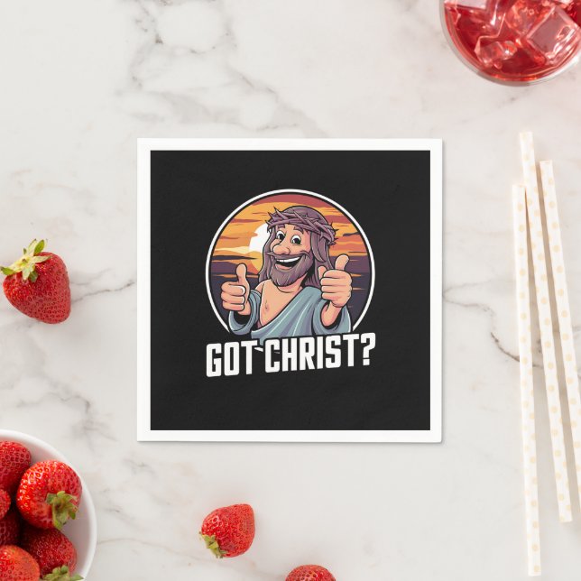 Servilleta De Papel Consiguió a Buddy un Cristo Navidades Jesús Religi (In situ)