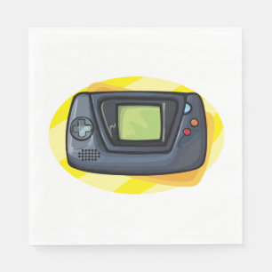 Servilleta De Papel Consola de juego portátil retro de los 90 Gamer