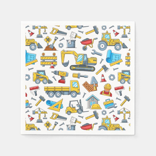 Servilleta De Papel Construction Paper (Anverso)