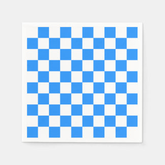 Servilleta De Papel Controlado - Blanco y azul