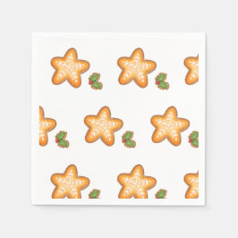 Servilleta De Papel Cookie de los Navidades de Gingerbread