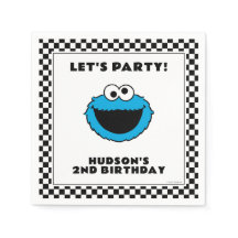 Cookie Monster Checkerboard Birthday