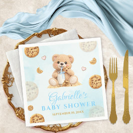 Servilleta De Papel Cookies and milk Baby Shower - Cookie Baby Shower