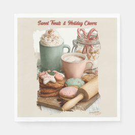 Servilleta De Papel Cookies, Cocoa & Christmas Cheer