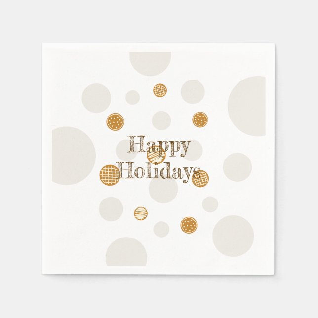 Servilleta De Papel Cookies de Gingerbread (Anverso)