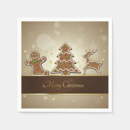 Servilleta De Papel Cookies de Gingerbread