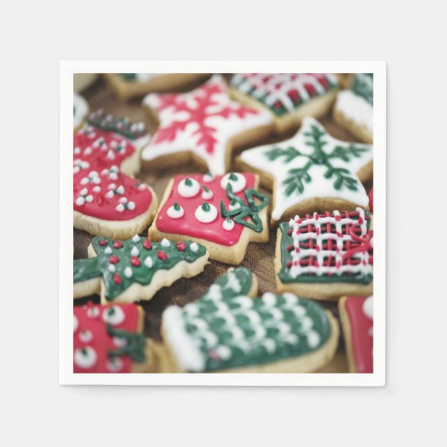 Servilleta De Papel Cookies de navidades (Anverso)