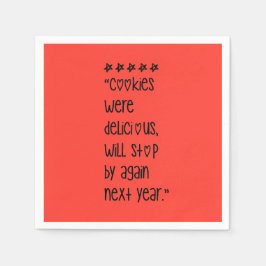 Servilleta De Papel Cookies were delicious