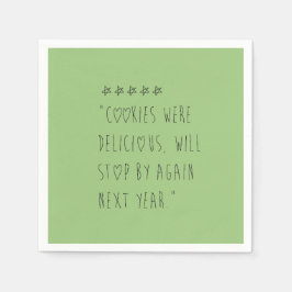 Servilleta De Papel Cookies were delicious