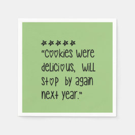 Servilleta De Papel Cookies were delicious