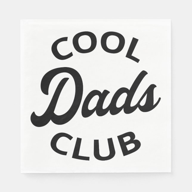 Servilleta De Papel Cool Dads Club I (Anverso)