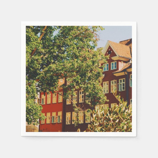 Servilleta De Papel Copenhague vibrante (Anverso)