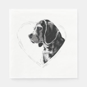 Servilleta De Papel Copia de Beagle Copy
