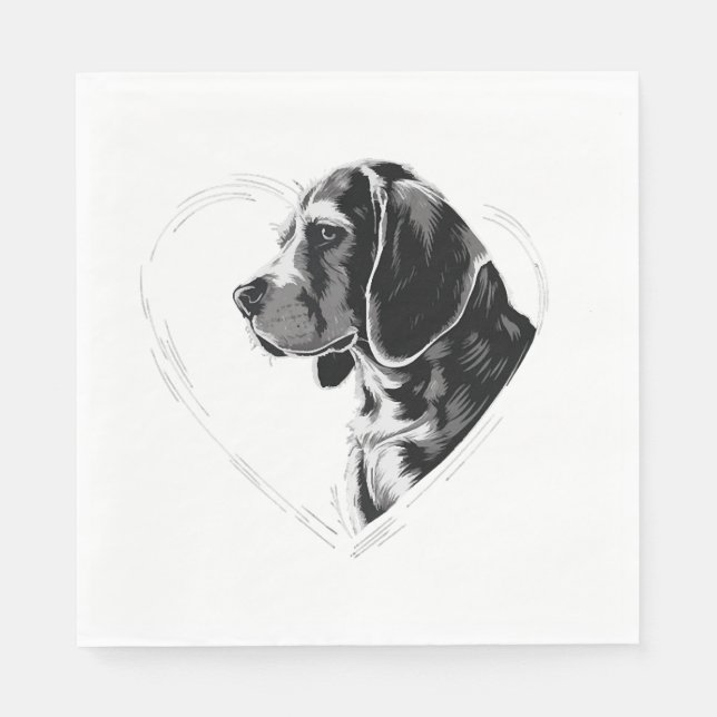 Servilleta De Papel Copia de Beagle Copy (Anverso)