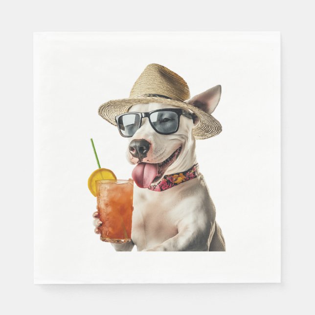 Servilleta De Papel Copia de Bull Terrier (Anverso)
