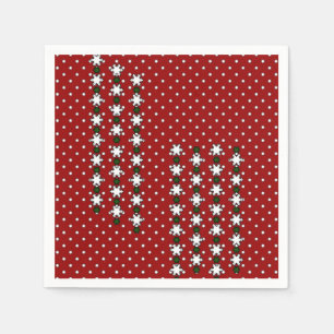 Servilleta De Papel Copos de nieve de invierno