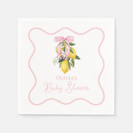 Servilleta De Papel Coquette Baby Shower