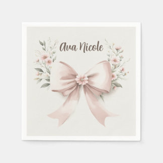 Servilleta De Papel Coquette Bow