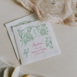 Servilleta De Papel Coquette Wiser y cumpleaños más caliente