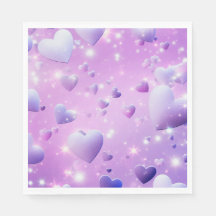 Corazón de Resplandor Púrpura