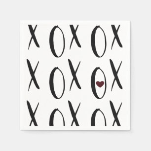 Servilleta De Papel Corazón de XOXO