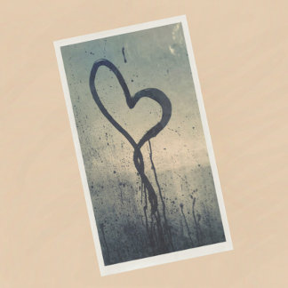 Servilleta De Papel Corazón humeante y húmedo